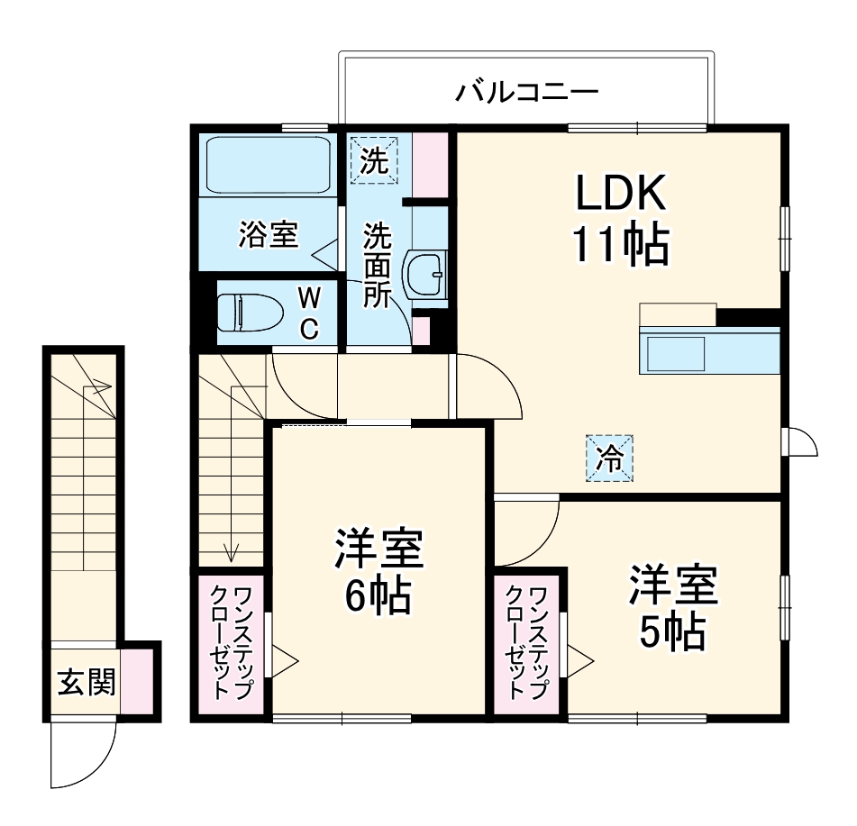 リッチモッチの間取り