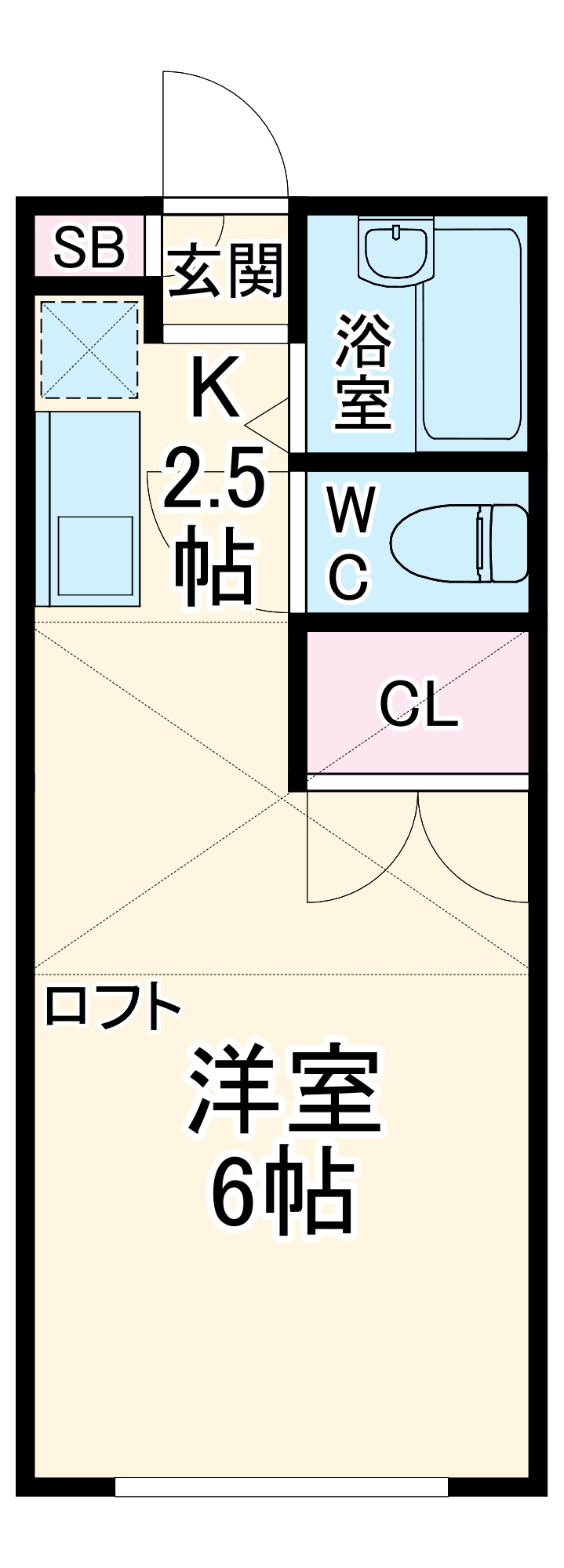 グリーンシャトレーの間取り