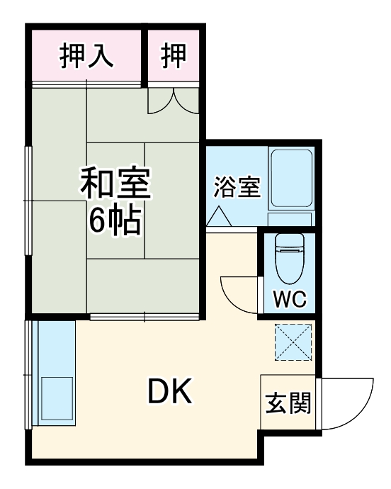 コーポ平木の間取り