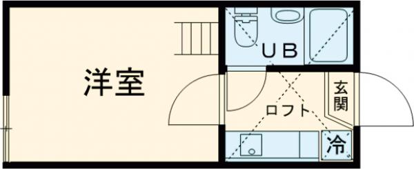 プラザドゥソノラの間取り