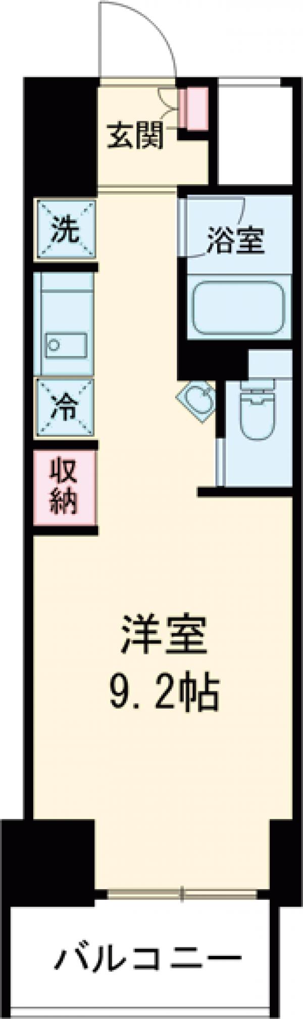 スクエアガーデン池袋の間取り