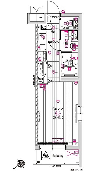 アーバンステーション成増 108号室の賃貸物件詳細 ハウスコム株式会社取扱い