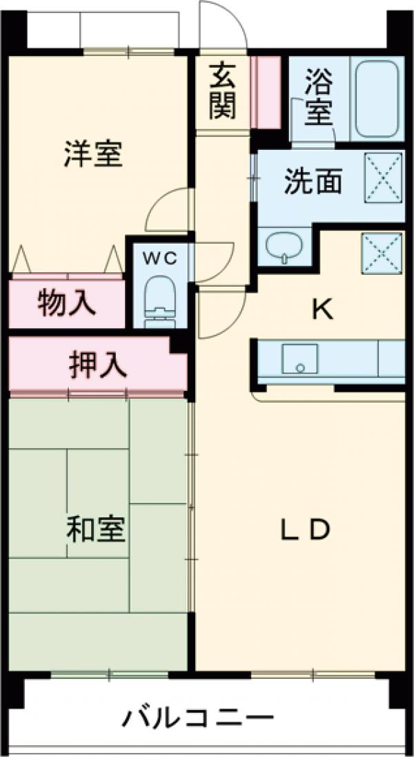 アビタシオンの間取り