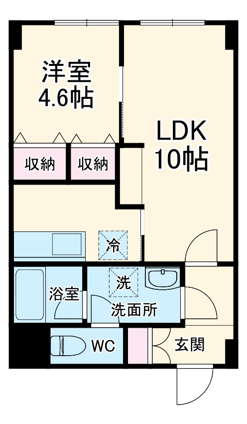 IKDコーポラスの間取り