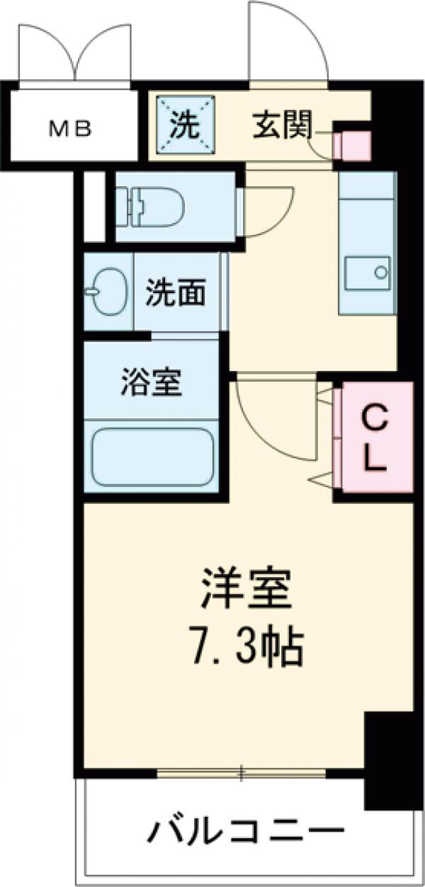 WAVE西新井の間取り