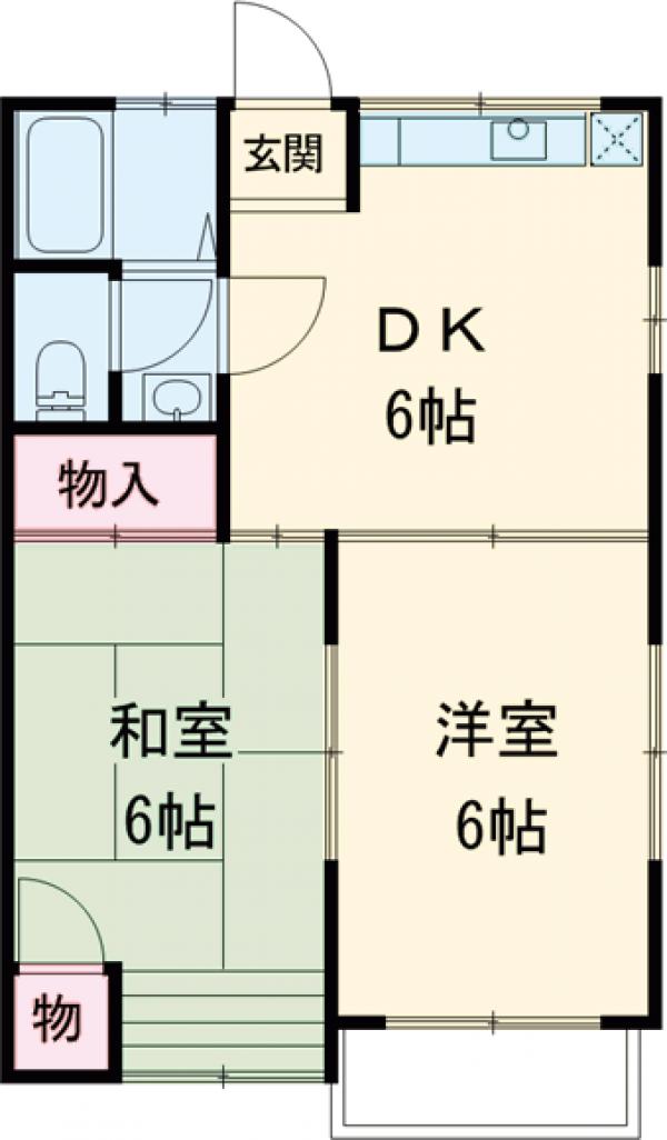 エスポワールBの間取り