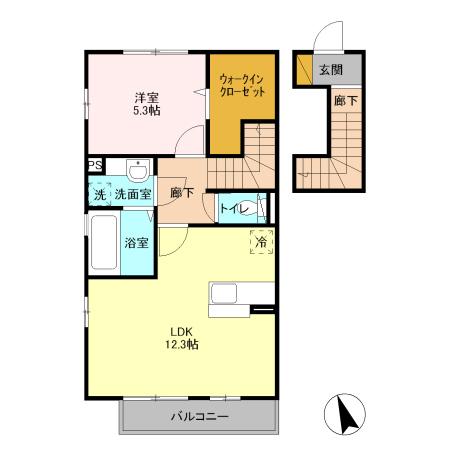 シャルマンの間取り
