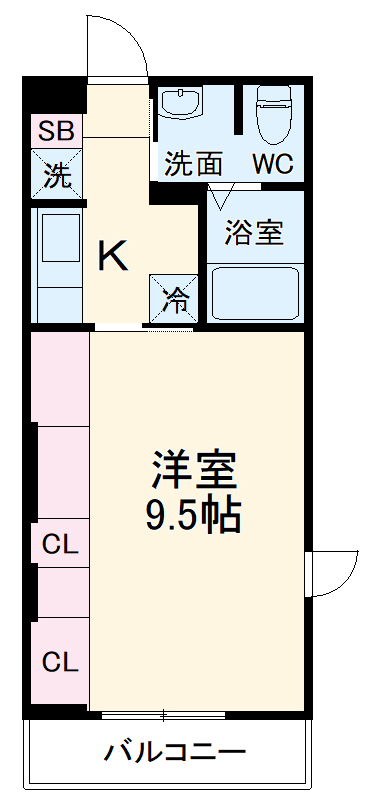 リブリ・ポンペルモの間取り