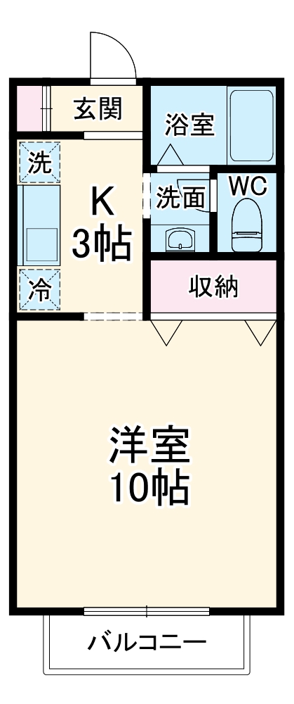 ビーワンハイツの間取り
