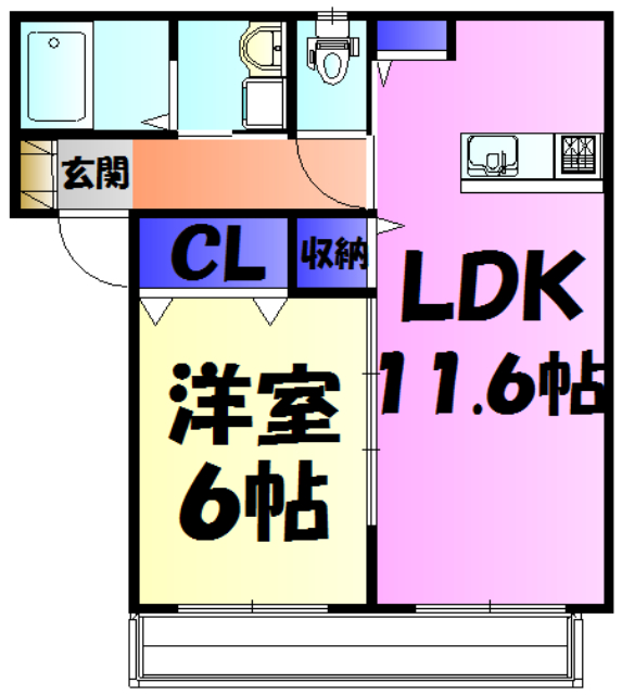 ドミール LOHASの間取り