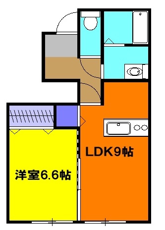 シェボン Ⅲの間取り
