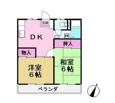 アドベンチストホーム第2の間取り