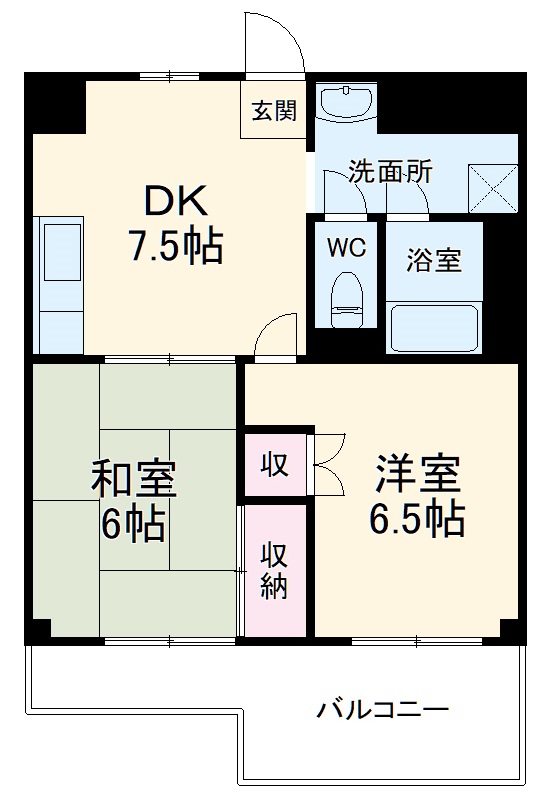 コーポホリウチの間取り