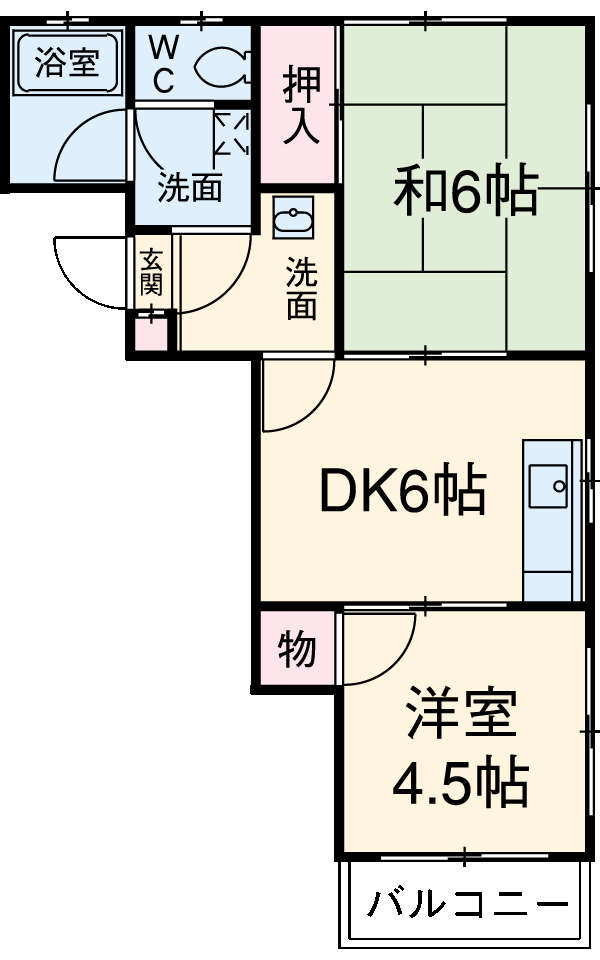 メゾンロワールの間取り