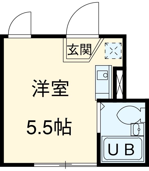 シャンテ西新井本町の間取り