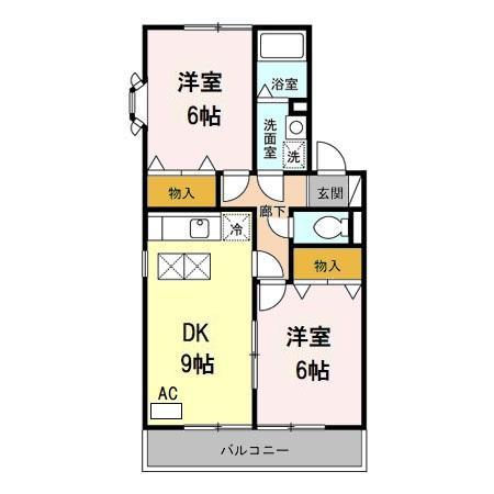 ブルーレイの間取り