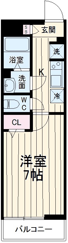 リブリ・八千代台北の間取り