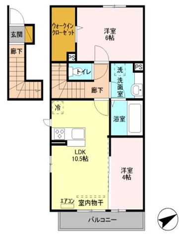 SUN EASTの間取り