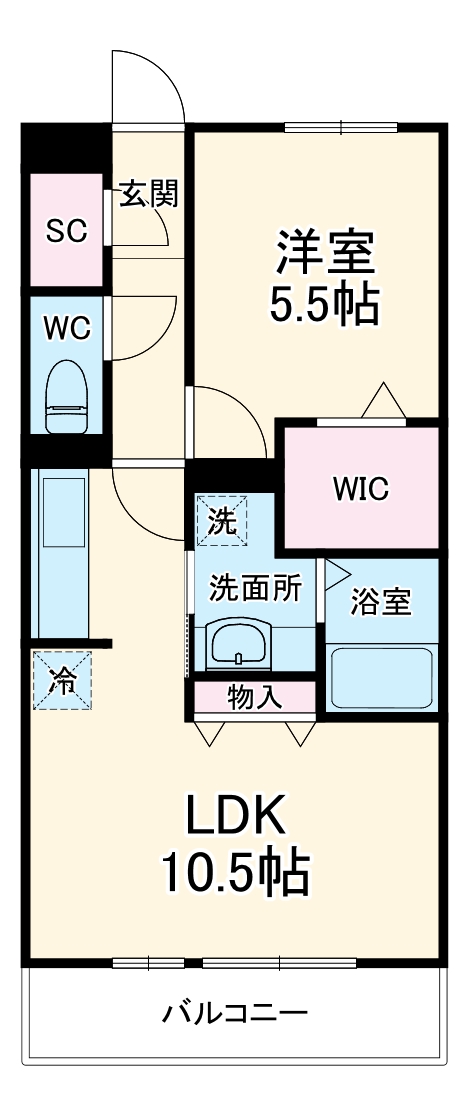オズシティの間取り