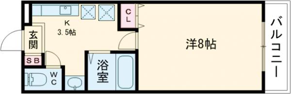 エスポワール本町の間取り