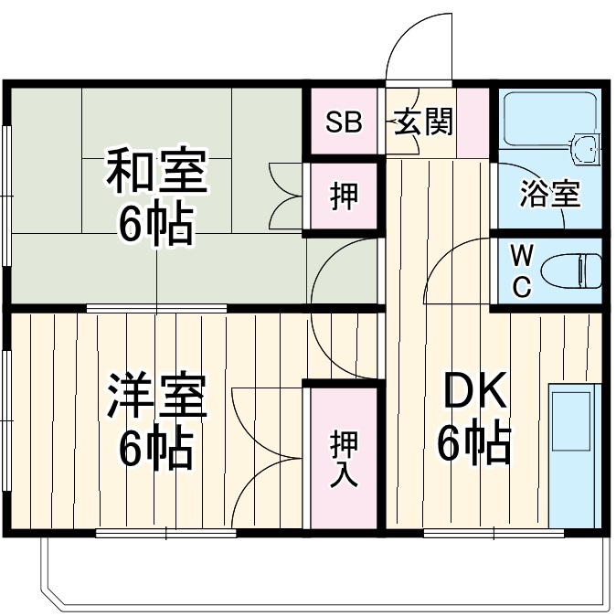 メゾン・ド・フローレンスの間取り