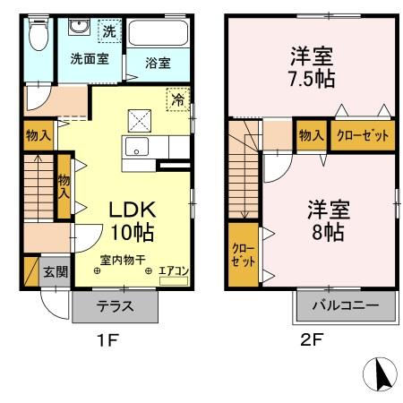 ロイヤルパレス G-Ⅱの間取り