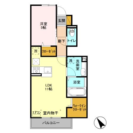 SUN WESTの間取り