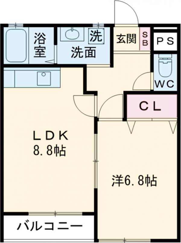 スマイルM・Kの間取り
