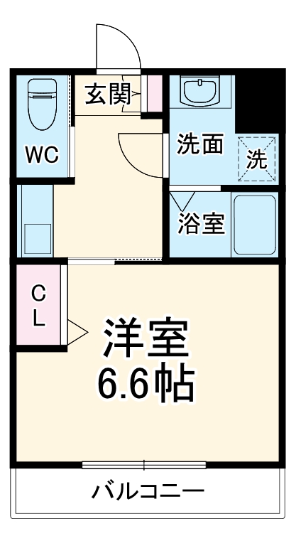 パラシアⅡの間取り