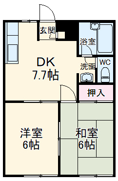 宮野木ヒルズの間取り