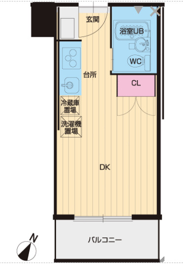 CLUB ORIENT No141 八千代台の間取り