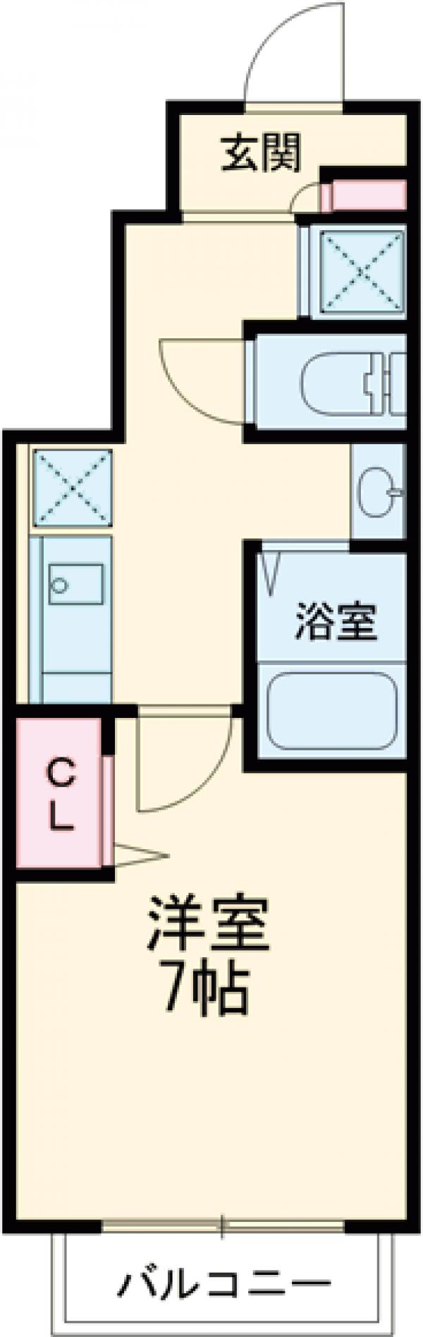 カーサコリーナの間取り