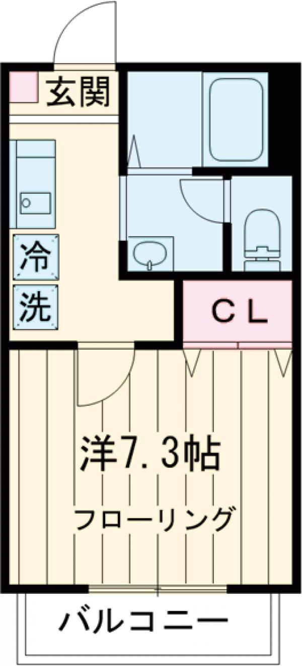 ソレイユ東山の間取り