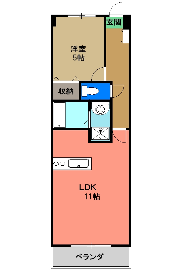 杉村ビルの間取り