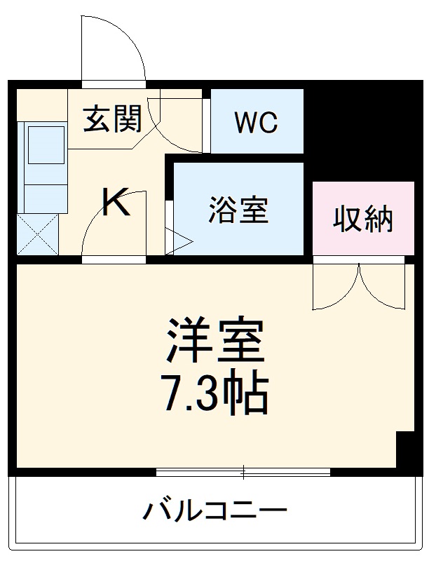 セントラルハイツ滝川の間取り