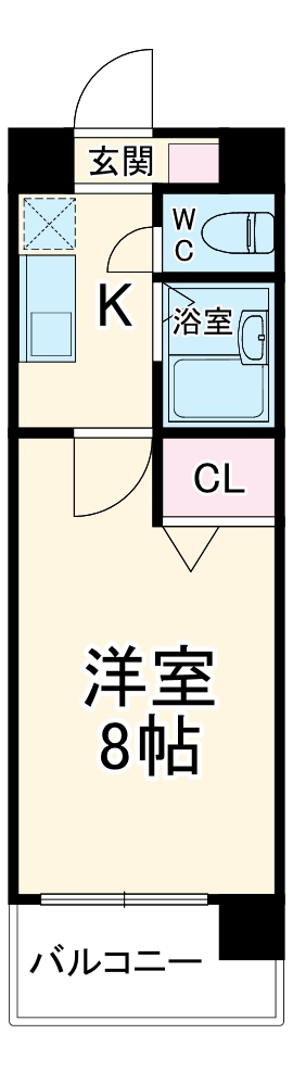 マ・メゾン白金の間取り