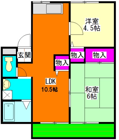 ピュアⅡの間取り