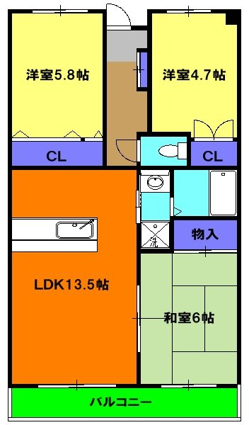 ふるさとの間取り