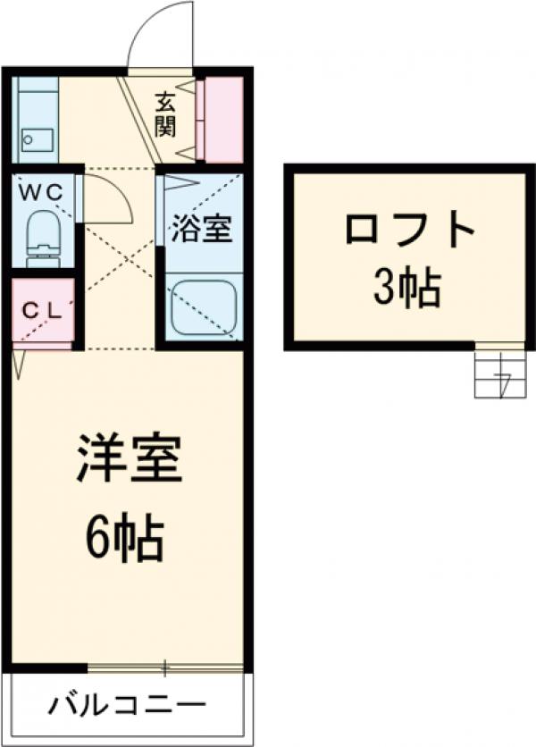 ハイツポストサイドの間取り