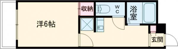 ウィスタリアビルの間取り