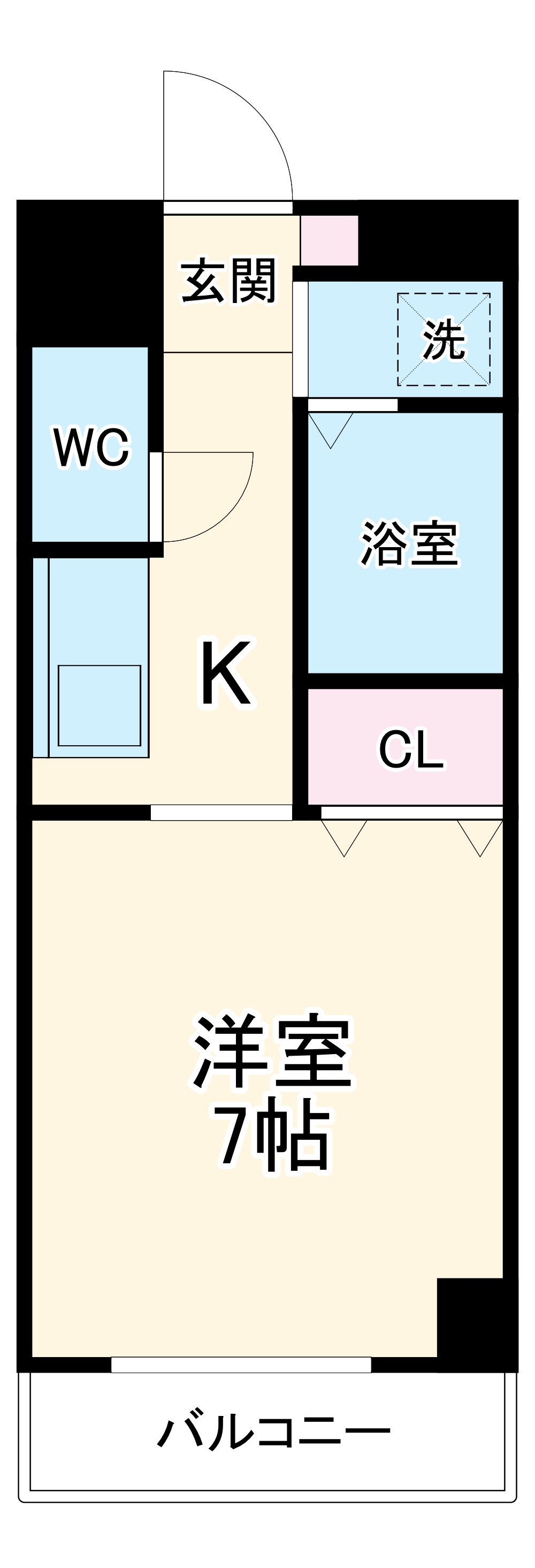 林風館の間取り