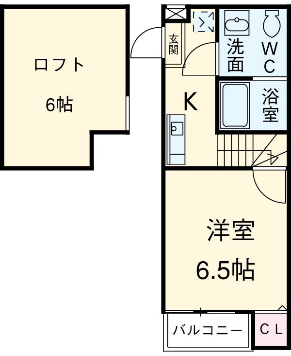コーチ上飯田の間取り