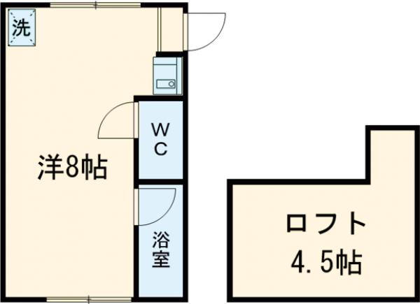 ハマコートの間取り