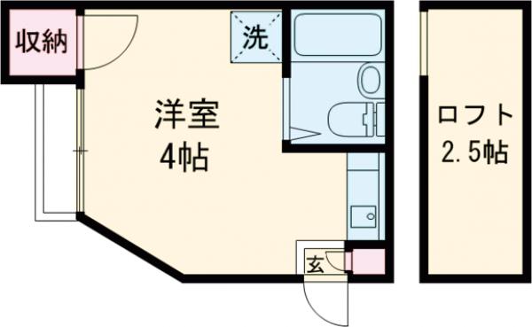 メゾンドロペの間取り