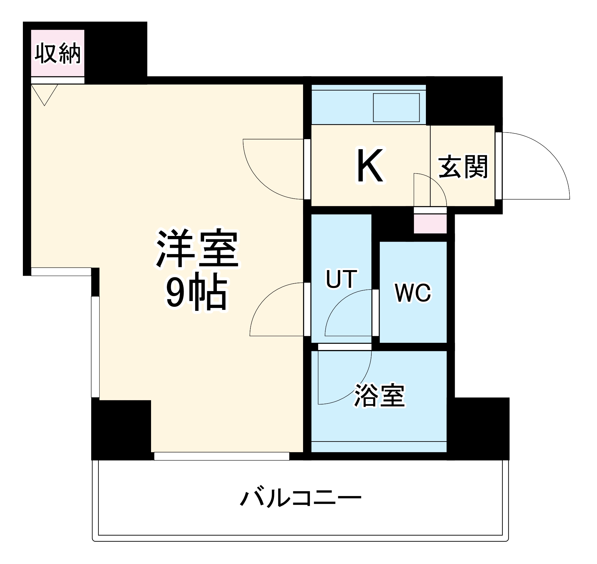 パックス今池の間取り