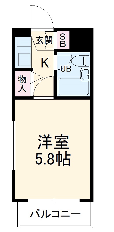 横浜三ツ境ダイカンプラザCityの間取り