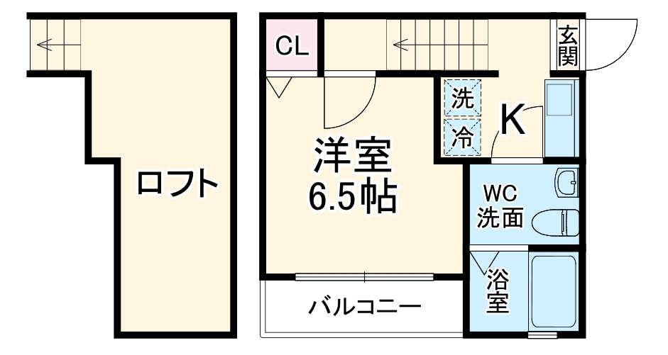 エムズガーデン(M’sGarden)の間取り