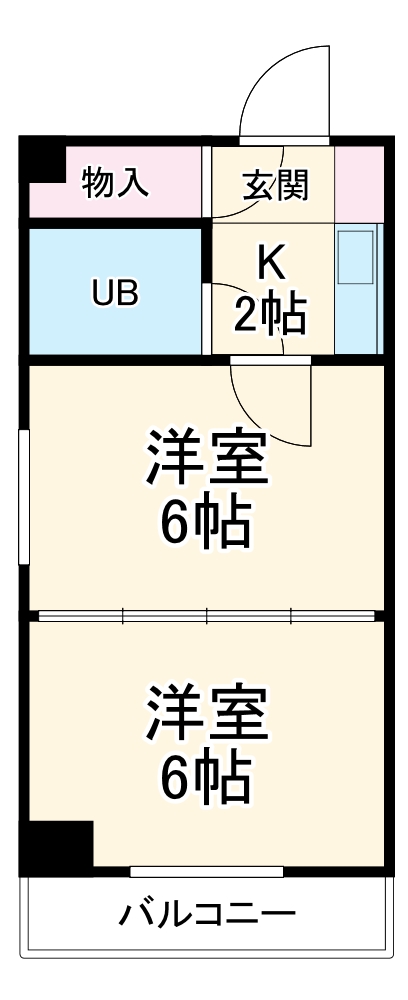 プリンセス今池の間取り