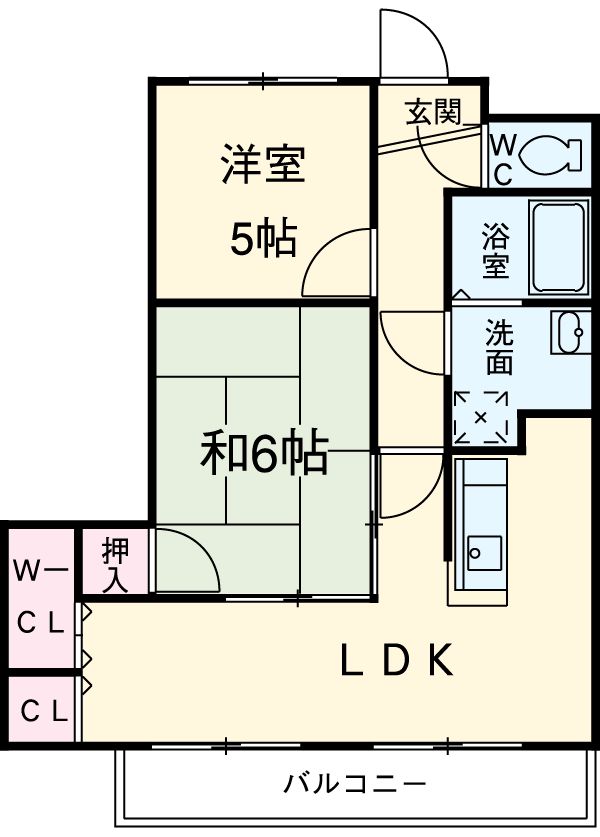 プラムスクエアの間取り