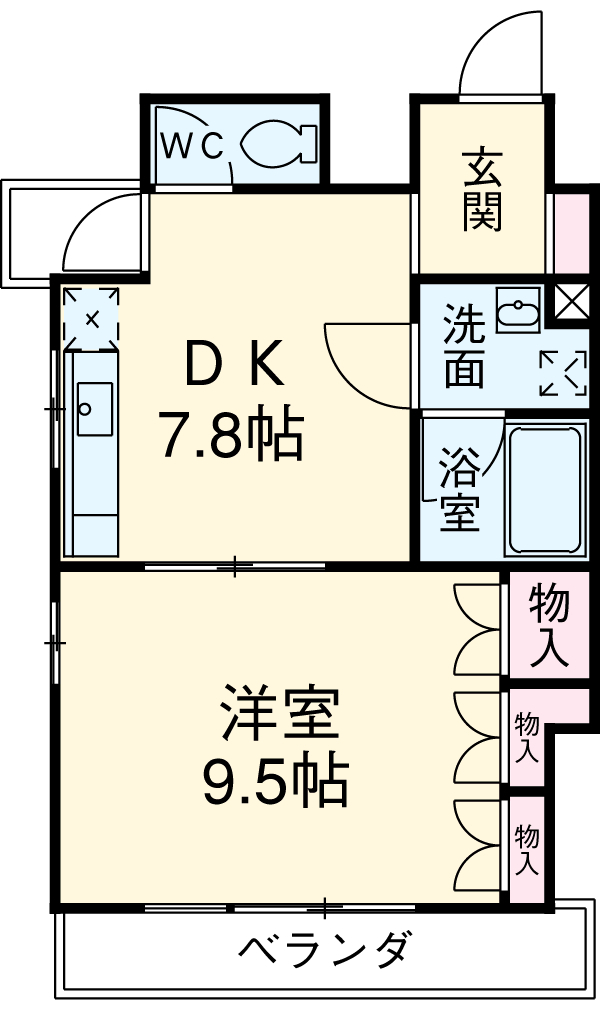 リバーパークヴィレッジの間取り
